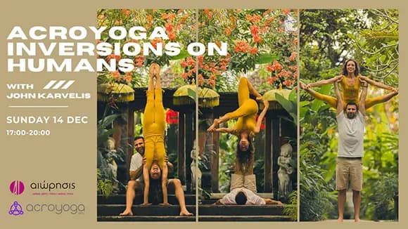 Acroyoga Inversions on Humans