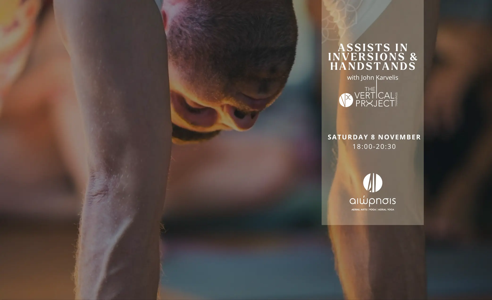 Assists in inversions & handstands