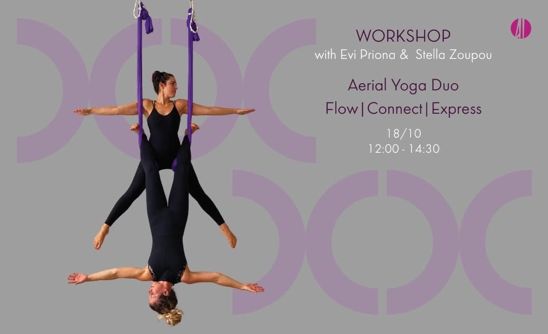 Aerial Yoga Duo Flow | Connect | Express
